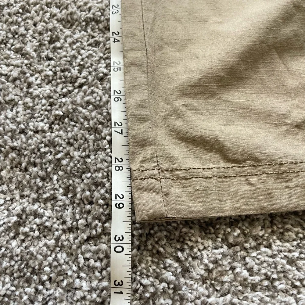 Wear First Tan Casual Cargo Pants with Relaxed Fit Boys Size 16